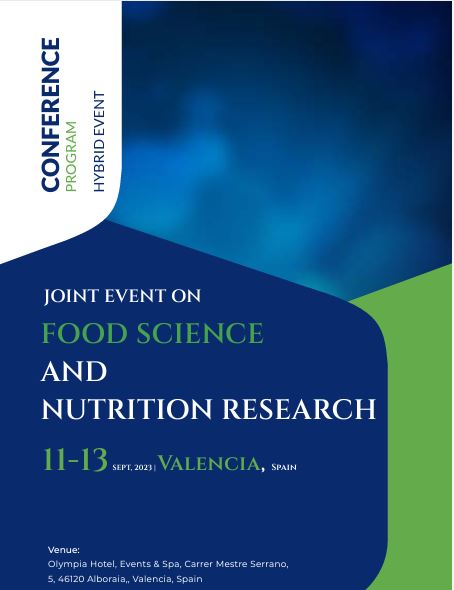 5<sup>th</sup> Edition of Euro Global Conference on  Food Science and Technology | Valencia, Spain Program