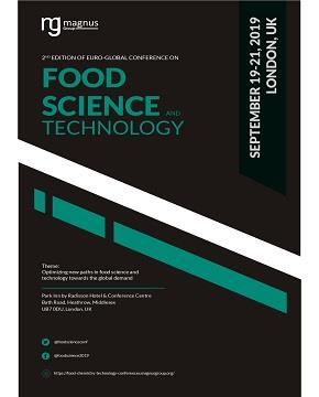 2<sup>nd</sup> Edition of Euro Global Conference on Food Science Conference and Technology | London, UK Program